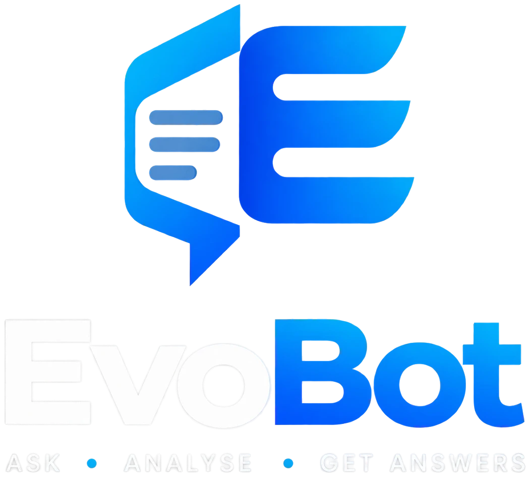 EvoBot: ask, analyse, get answers