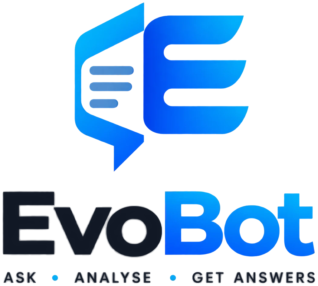 EvoBot: ask, analyse, get answers